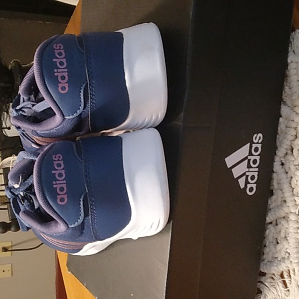 Youth Or Women's Adidas Lite Ricer 2.0 K Running Shoes - Picture 2 of 8